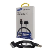 SAMSUNG TABLET DATA KABLOSU USB TO SAMSUNG 1 METRE SİYAH KABLO - 2