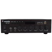 WM-750U 80W MİNİ 100V/70V/4-16 OHM USB/SD/BLUETOOTH/ UK-2 MİK.GİRİS TRAFOLU ANFİ WESTA - 2