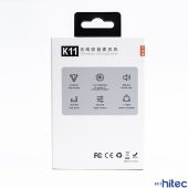 Schitec K11 Lightning Kablosuz Wireless Hd Yaka Mikrofonu Siyah - 4