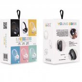 KULAKÜSTÜ KABLOSUZ HAFIZA KART GİRİŞLİ BLUETOOTH KULAKLIK - 2