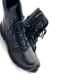 Goldstep 1235 Kadın Paraşüt Kumaş Siyah Postal Bot - 4