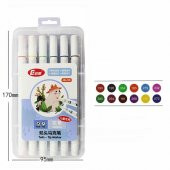 Valkyrie 12 Adet Slim Marker Kalem Seti - 1