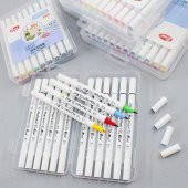 Valkyrie 12 Adet Slim Marker Kalem Seti - 5