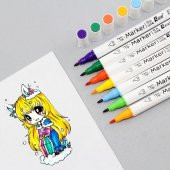 Valkyrie 12 Adet Slim Marker Kalem Seti - 6