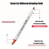 Valkyrie 48 Adet Slim Marker Kalem Seti - 12