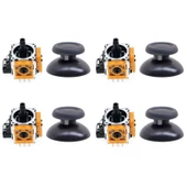 PS4 Analog Motor ve Topuz Seti 4+4 Playstation 4 Tamir PS4 Kol Analog Tamir Seti Yedek Parça - 1
