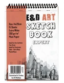 E&D Art Sketch Book Expert 14x20cm 15yp 200gr Eskiz Çizim Defteri Üstten Spiralli / ed.53330 thumbnail 1