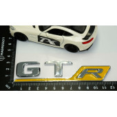 DK Benz GT R Krom Sarı Abs 3m 3d Bagaj Logo Amblem - 4