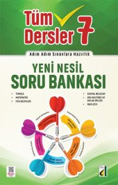 DAMLA YAYINLARI YENİ NESİL TÜM DERSLER SORU BANKASI - 7. SINIF - 1