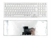 Sony Vaio VPC-EB VPCEB Notebook Klavye (Beyaz TR) - ÇERÇEVELİ - 1