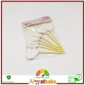 Kullan At 8li Çift taraflı, Kalp şekilli ve Simli Parti Kürdanı - 4