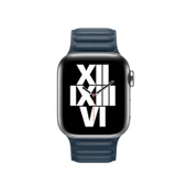 Apple Watch 44mm KRD-34 Deri Görünümlü Kordon thumbnail 12