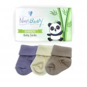Novibaby 3lü Bambu Yenidoğan Bebek Çorap I Uncle I 0-6 ay - 2