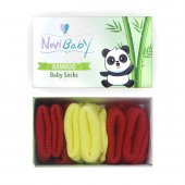 Novibaby 3lü Bambu Yenidoğan Bebek Çorap I Sunset I 0-6 ay - 1