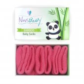 Novibaby 3lü Bambu Yenidoğan Bebek Çorap I Candy I 0-6 ay - 1