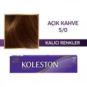 Koleston Tüp Boya 50 Ml - 5.0 Açık Kahve - 2