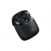 JBL Uyumlu Tune 220 TWS Siyah Bluetooth Kulaklık - 1