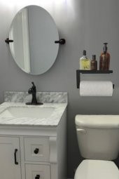 Rulo Kağıt Havluluk Peçetelik Banyo Düzenleyici Siyah KAGITHAVLU - 2