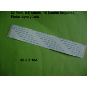 Korax Ht-9099 Ht-9022 7" Teyp Flex Kablo 50 Pin 15Cm 50-0.5-15A-2 - 1