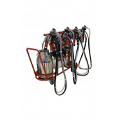 Kurtsan Dört Sağım Çift Güğüm Mobil Inek Süt Sağım Makine MEKANİK Pulsatörlü - 1