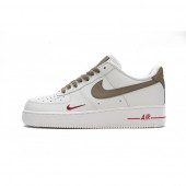 Nike Air Force 1 Low Premium White Brown Fashion Casual Spor Ayakkabı 808788-996 - 1
