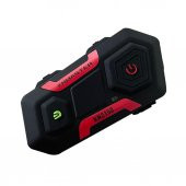 Knmaster KN2150 Motosiklet Kask İnterkom Bluetooth Intercom Kulaklık Seti Kırmızı - 3