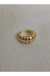 Gold Renk Vintage Kıkırdak Küpesi - 2