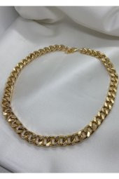 Gold Renk Zincir Kolye K02 - 2
