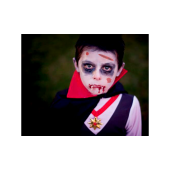 Halloween Cadılar Bayramı Vampir Makyajı Halovin Partisi Süslemeleri - 1