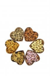 Dilşeker 6'lı Karışık Kuruyemiş ( Antep + Fındık + Badem + Kaju + Tuzlu Fıstık + Ceviz ) 1500 Gram - 1