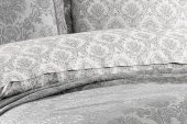 Finezza Diva Jakar Dantelli Bambu Nevresimli Gri Gelin Seti 9 Parça - 1216 - 4