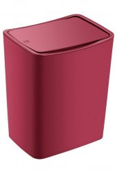 Turan Plastik Touch Çöp Kutusu 4 lt. Carmen Kırmızı - 1
