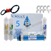 CONAX Kapalı Kasa 5 li (5 AŞAMALI) Filtre Seti BENC Membranlı - 1