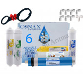 CONAX Kapalı Kasa 6 lı Inline Filtre Seti BENC Membranlı Tüm kapalı kasa cihazlar ile uyumlu - 1