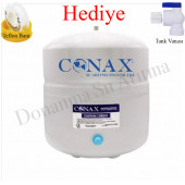 CONAX(Orjinal) 8 lt (2.2 Golon) Çelik Su Arıtma Cihazı Tankı - 1