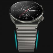 Huawei GT2 46mm KRD-35 22mm Metal Kordon - 10
