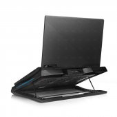 TX Ergo600 6x LED FANlı 6 x Yükseklik Ayarlı, 2 x USB 9"-17" Notebook Soğutucu ve Stand - 2