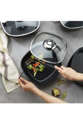 Schafer  Gastronomıe Master Granit Ind.derin Tencere-24cm - 3