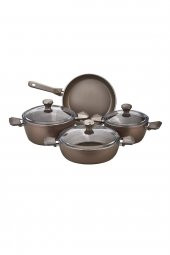 Pierre Cardin  7 Parça Granıks Tencere Seti Bakır - 1