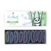 Novibaby 5li Bambu Yenidoğan Bebek Çorap I Cloud I 0-6 ay - 1