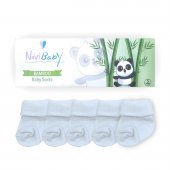 Novibaby 5li Bambu Yenidoğan Bebek Çorap I Snow White I 0-6 ay - 2