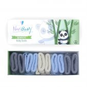Novibaby 5li Bambu Yenidoğan Bebek Çorap I Rainy I 0-6 ay - 1