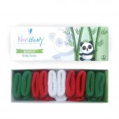Novibaby 5li Bambu Yenidoğan Bebek Çorap I Christmas I 0-6 ay - 1