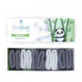 Novibaby 5li Bambu Yenidoğan Bebek Çorap I Cloudy I 0-6 ay - 1