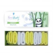 Novibaby 5li Bambu Yenidoğan Bebek Çorap I Sunshine I 0-6 ay - 1