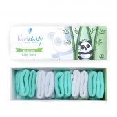 Novibaby 5li Bambu Yenidoğan Bebek Çorap I Minty I 0-6 ay - 1