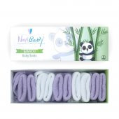 Novibaby 5li Bambu Yenidoğan Bebek Çorap I Purpy I 0-6 ay - 1