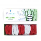 Novibaby 5li Bambu Yenidoğan Bebek Çorap I Flag I 0-6 ay - 1