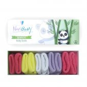 Novibaby 5li Bambu Yenidoğan Bebek Çorap I Colourful I 0-6 ay - 1