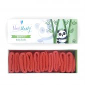Novibaby 5li Bambu Yenidoğan Bebek Çorap I Orange I 0-6 ay - 1